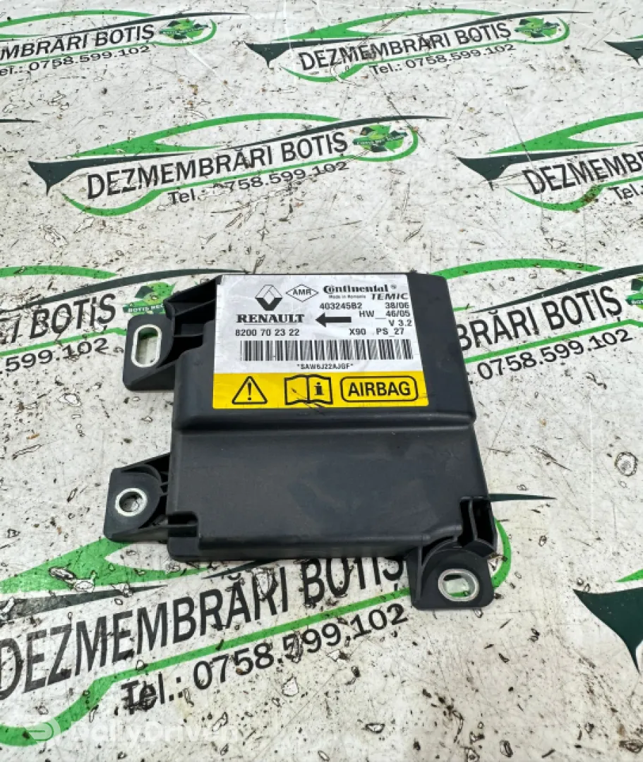 Calculator airbag 8200 70 23 22 Dacia Logan  [2004 - 2008] Sedan 1.4 MT (75 hp)