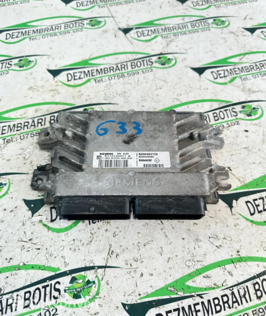 Calculator motor ECU 8200483732 Dacia Logan  [2004 - 2008] Sedan 1.4 MT (75 hp)