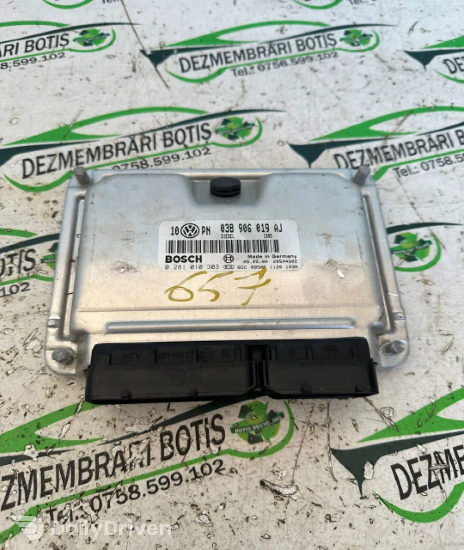 Calculator motor ECU 038 906 019 AJ Volkswagen VW Passat B5 [1996 - 2000] wagon 1.9 TDI AT (115 hp)