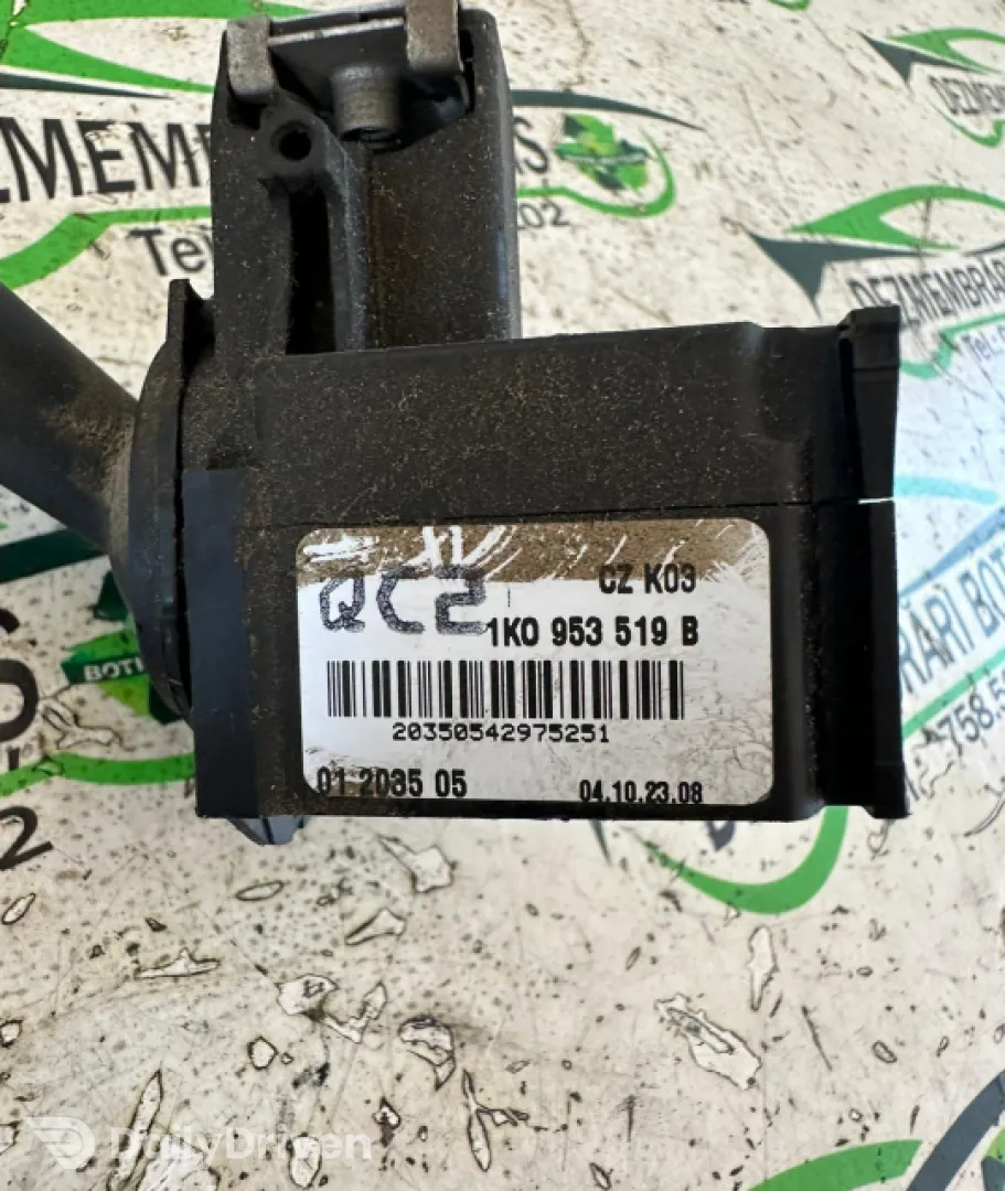 Maneta stergatoare parbriz 1K0 953 519 B Volkswagen VW Caddy 3 [2004 - 2010] Maxi minivan 4-usi 1.9 TDI MT (105 hp)