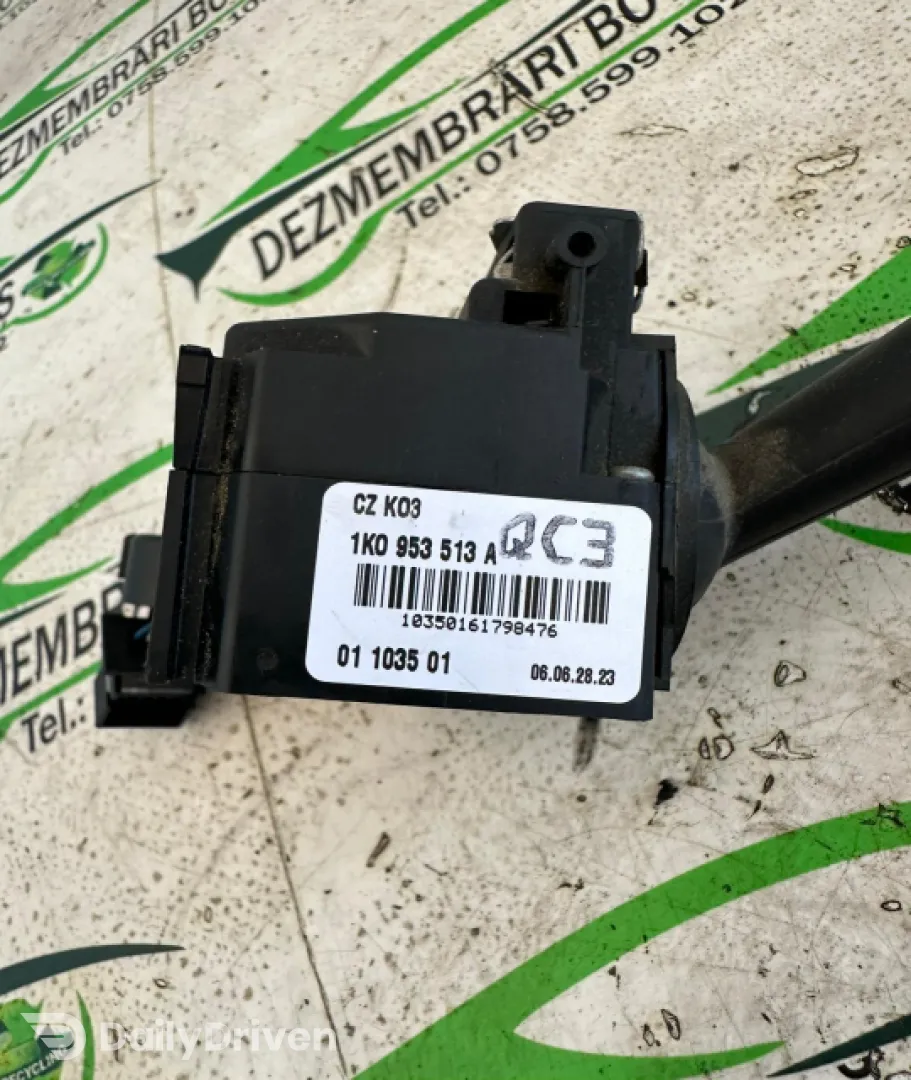 Maneta semnalizare cu tempomat 1K0 953 513 A Volkswagen VW Caddy 3 [2004 - 2010] Maxi minivan 4-usi 1.9 TDI MT (105 hp)