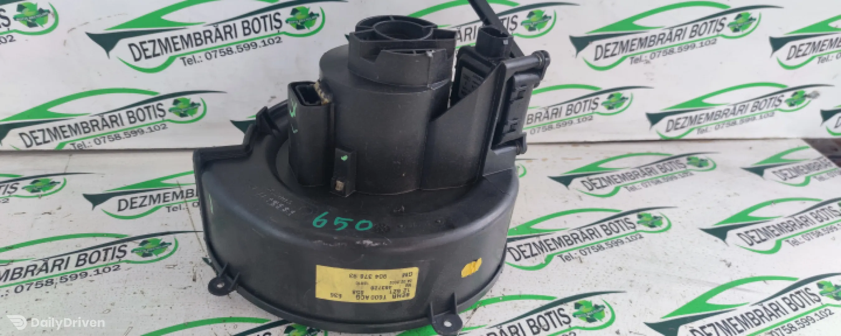 Ventilator aeroterma GM 904 378 93 Opel Zafira A [1999 - 2003]