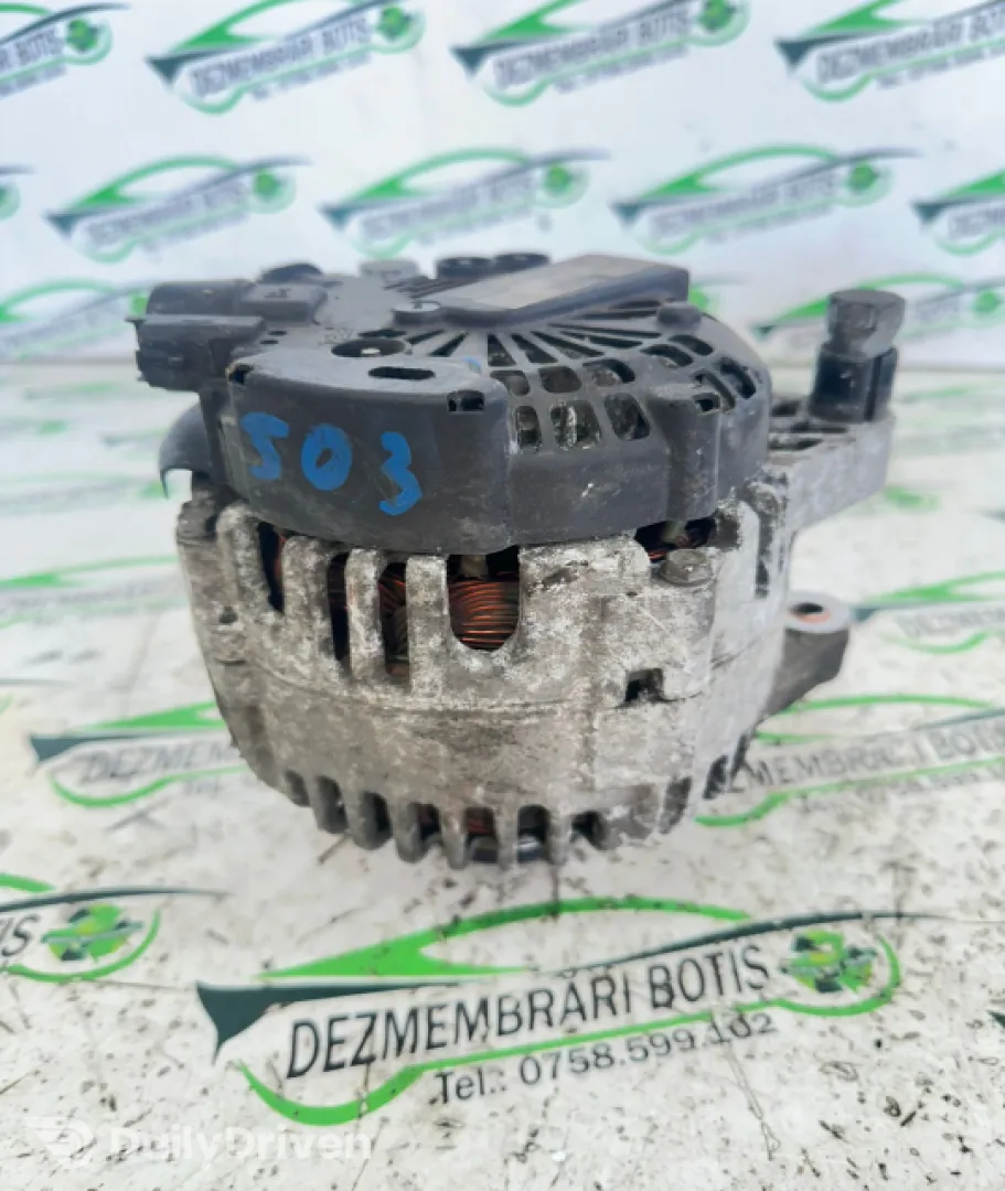 Alternator 96 463217 80 Peugeot 307  [facelift] [2005 - 2008] Hatchback 5-usi 1.6 HDi MT (110 hp)