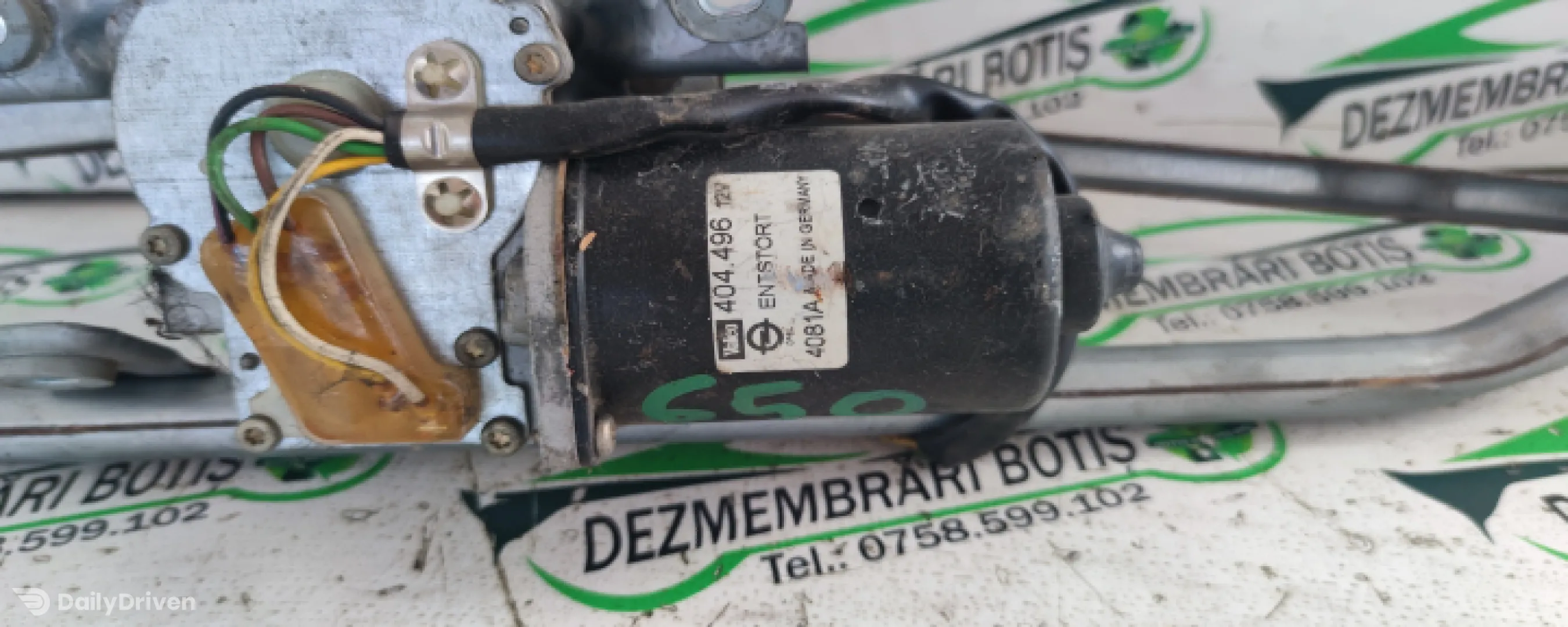 Ansamblu stergatoare parbriz volan pe stanga Opel Zafira A [1999 - 2003]