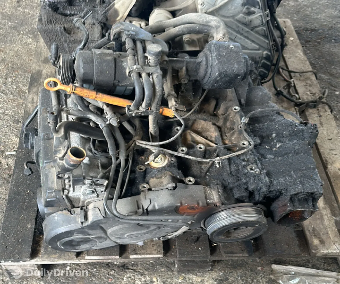 Motor fara anexe Audi A4 B5 [facelift] [2000 - 2001] Sedan 1.9 TDI MT (116 hp)