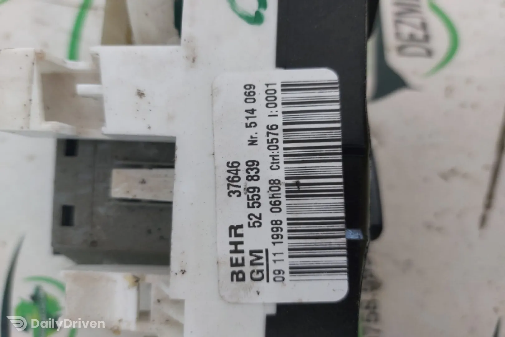 Comanda AC 52559839 Opel Astra G [1998 - 2009] wagon 5-usi 1.6 MT (84 hp)