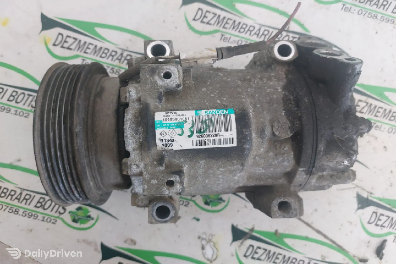 Compresor AC 926006229R 8200802609 Dacia Logan  [facelift] [2007 - 2012] MCV wagon 1.5 D MT (86 hp)