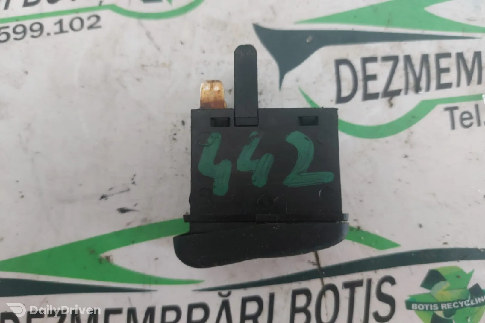 Buton geam pasager 191959855 Volkswagen VW Caddy 2 [1995 - 2004] Pickup 1.9 TD MT (90 hp)