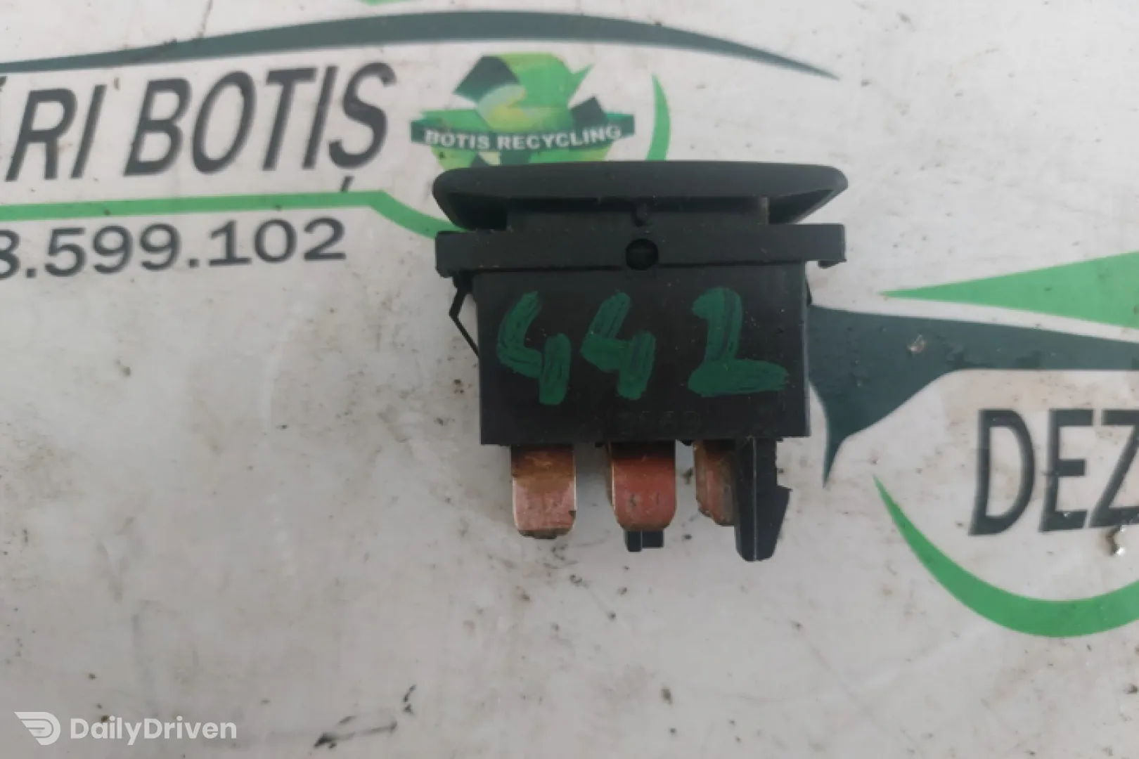 Buton geam pasager 191959855 Volkswagen VW Caddy 2 [1995 - 2004] Pickup 1.9 TD MT (90 hp)