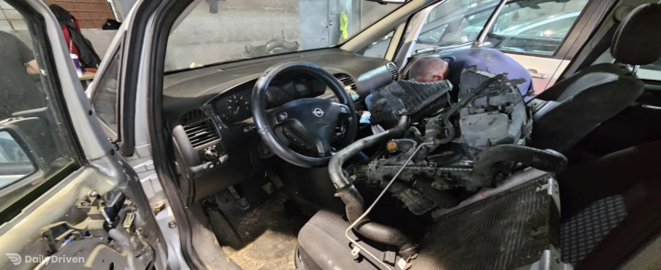 Comanda AC Opel Zafira A [1999 - 2003] Minivan 5-usi 2.0 DTI MT (101 hp)