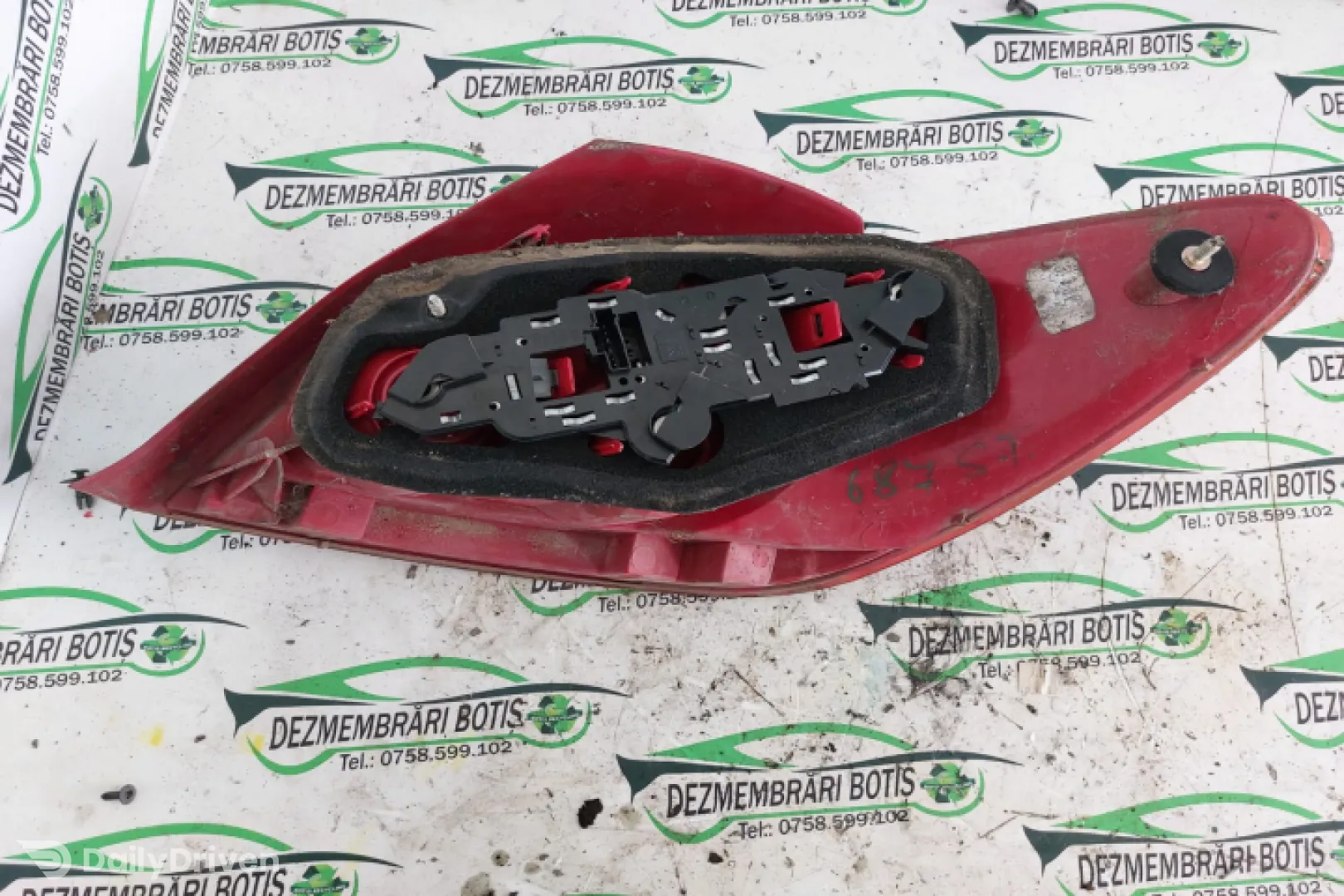 Lampa / Tripla stop stanga pe aripa Peugeot 307  [2001 - 2005] Hatchback 5-usi 1.6 MT (109 hp)