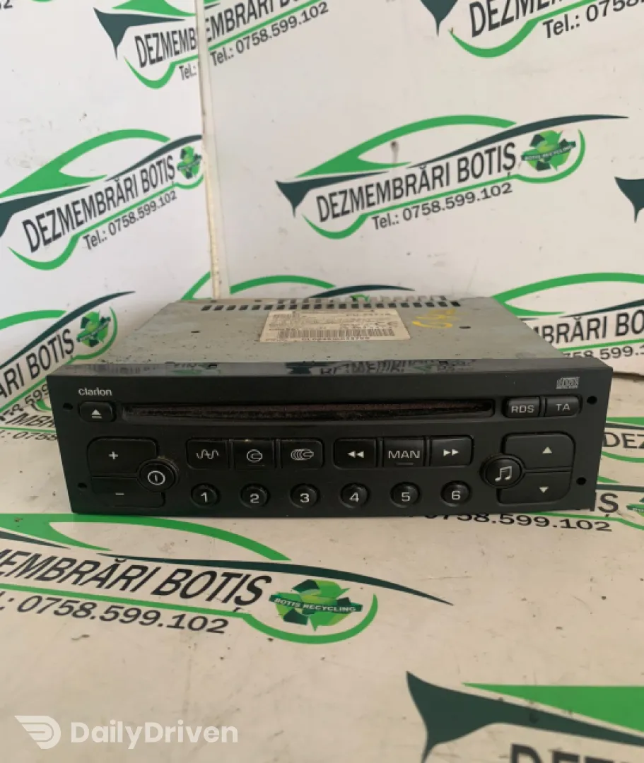 Radio cd 96466541 XT 96466541 XT Peugeot 307  [2001 - 2005] Hatchback 5-usi 1.6 MT (109 hp)