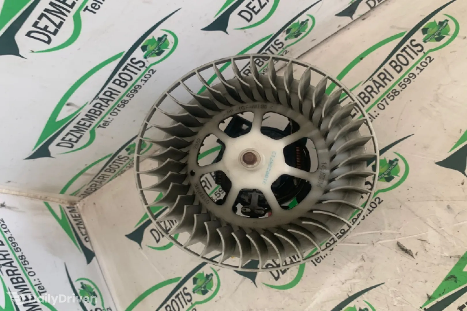 Ventilator aeroterma Mercedes-Benz A-Class W168 [facelift] [2001 - 2004] hatchback A 170 CDI AT (96hp)