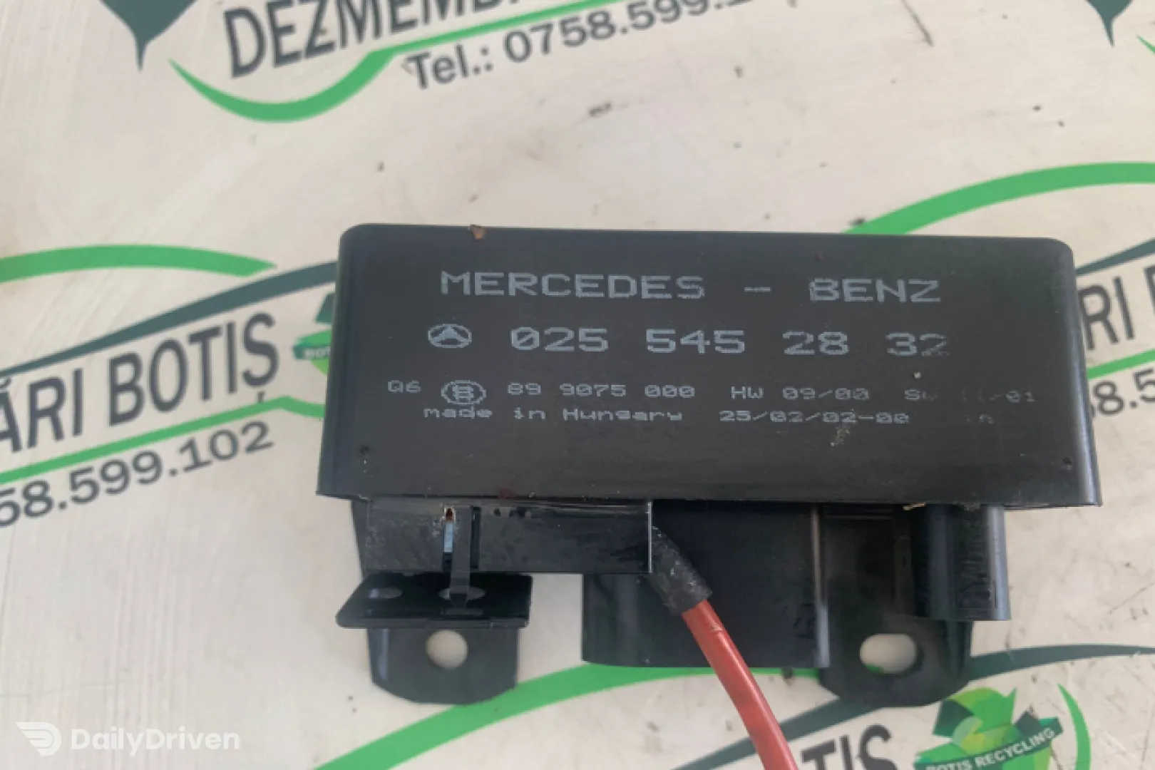Unitate De Control Bujii 025 545 28 32 025 545 28 32 Mercedes-Benz A-Class W168