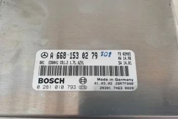 Calculator motor ECU A 668 153 02 79 A 668 153 02 79 Mercedes-Benz A-Class W168 [facelift] [2001 - 2004] hatchback A 170 CDI AT (96hp)