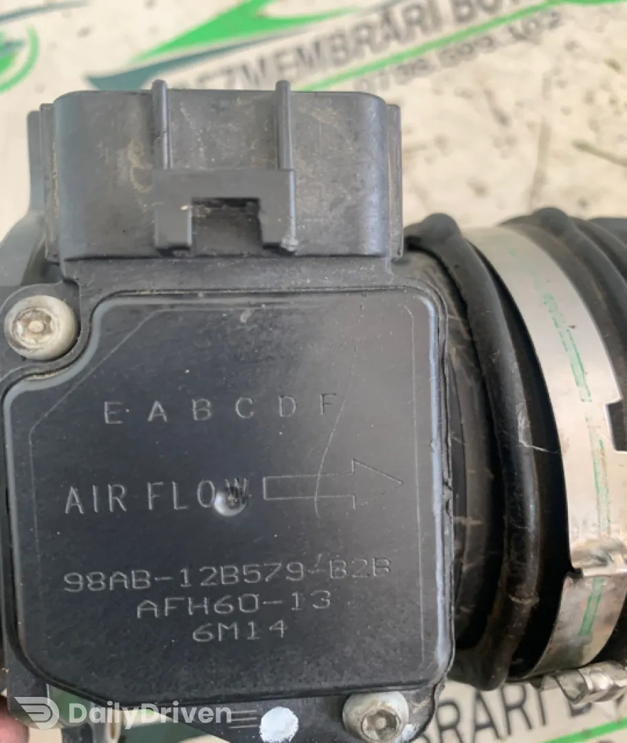 Debitmetru aer 98-ab-12b579-b2b Ford Focus  [1998 - 2004] Hatchback 5-usi 1.8 MT TDCi (101 hp)