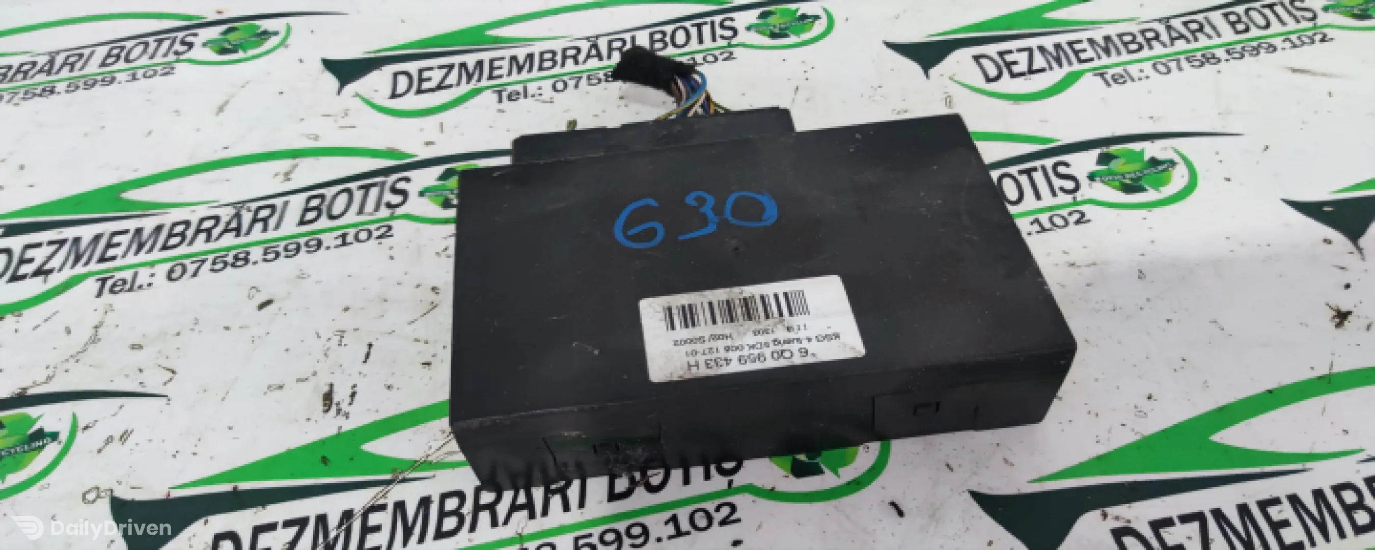 Modul confort 6q0 959 433 h Skoda Fabia 6Y [1999 - 2004] Combi wagon 5-usi 1.4 MT (75 hp)