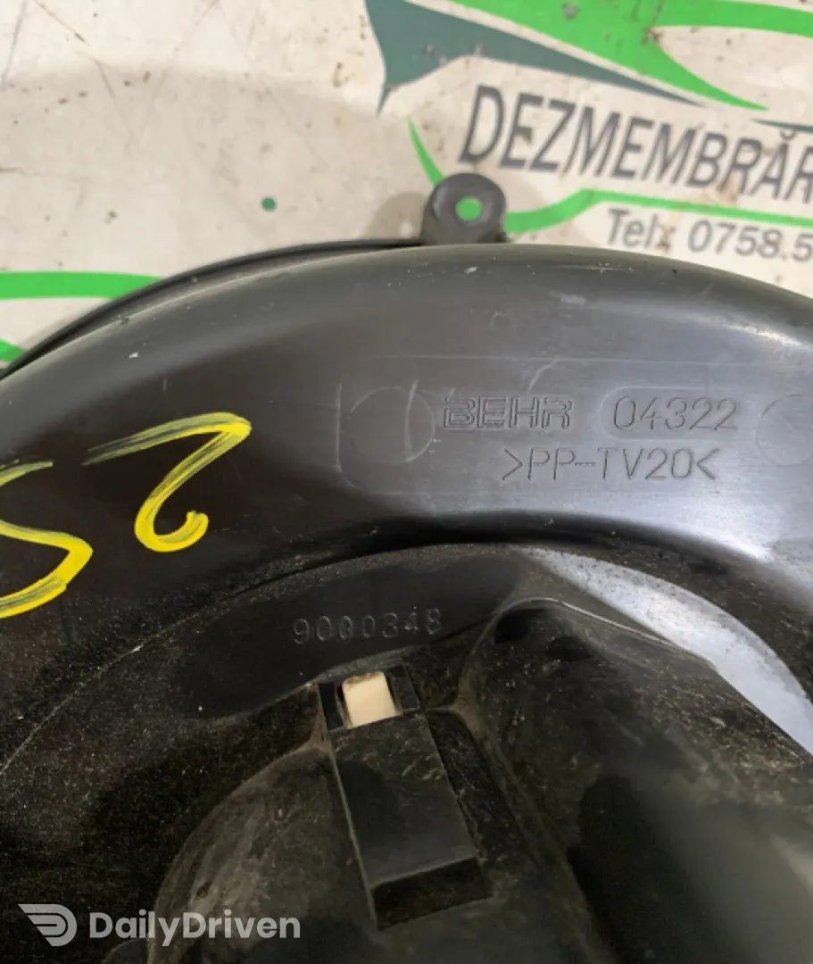 Ventilator aeroterma Opel Astra G [1998 - 2009] wagon 5-usi 2.0 DI MT (82 hp)
