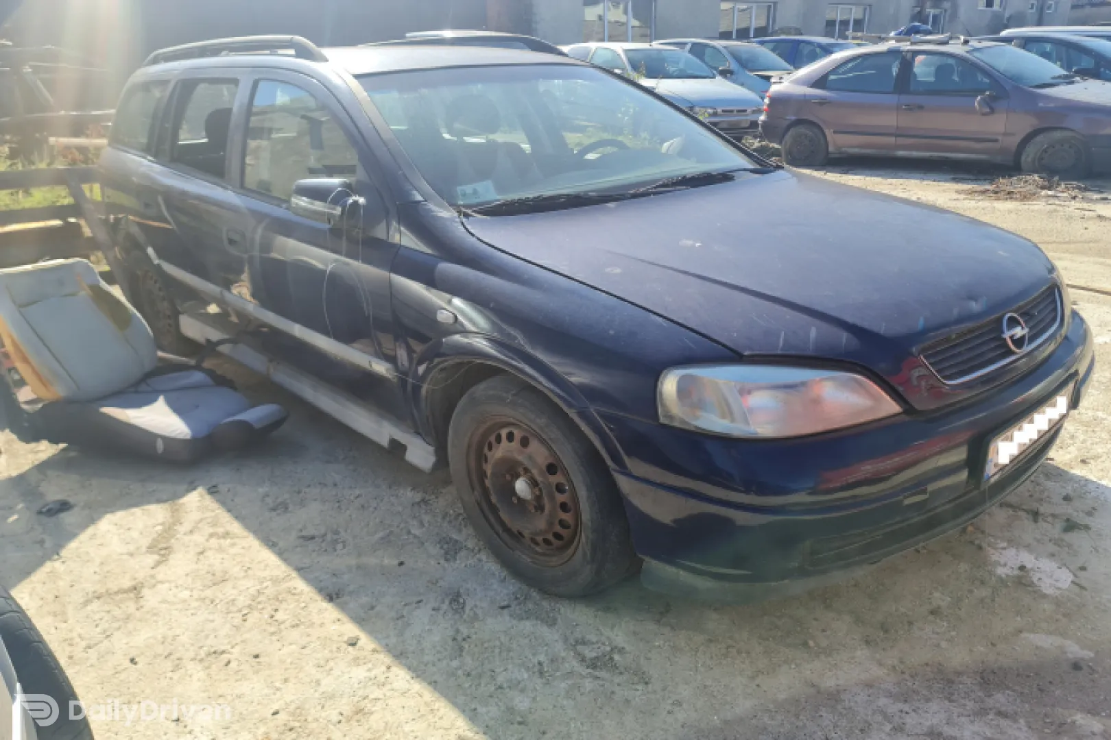 Broasca usa spate dreapta 24414135 Opel Astra G [1998 - 2009] wagon 5-usi 2.0 DI MT (82 hp)