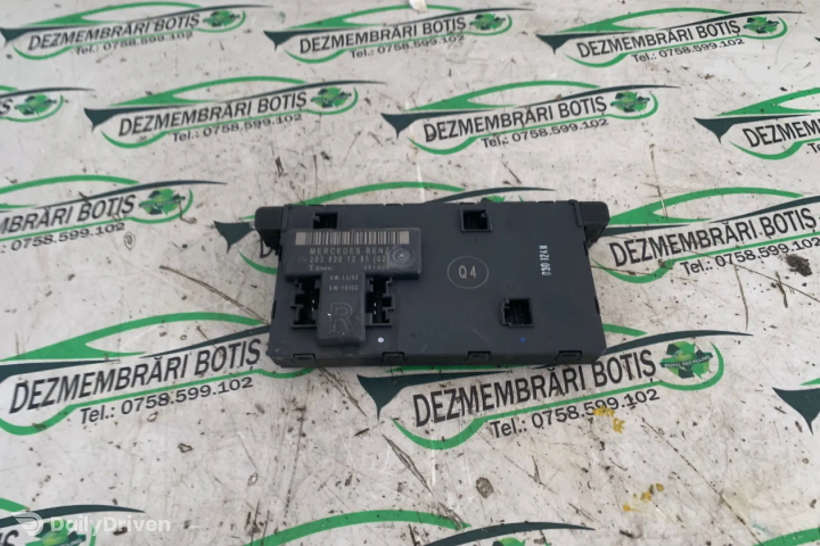Calculator confort dreapta fata 203 820 12 85 Mercedes-Benz C-Class W203/S203/CL203 [2000 - 2004] Sedan 4-usi C 220 CDI MT (143 hp)
