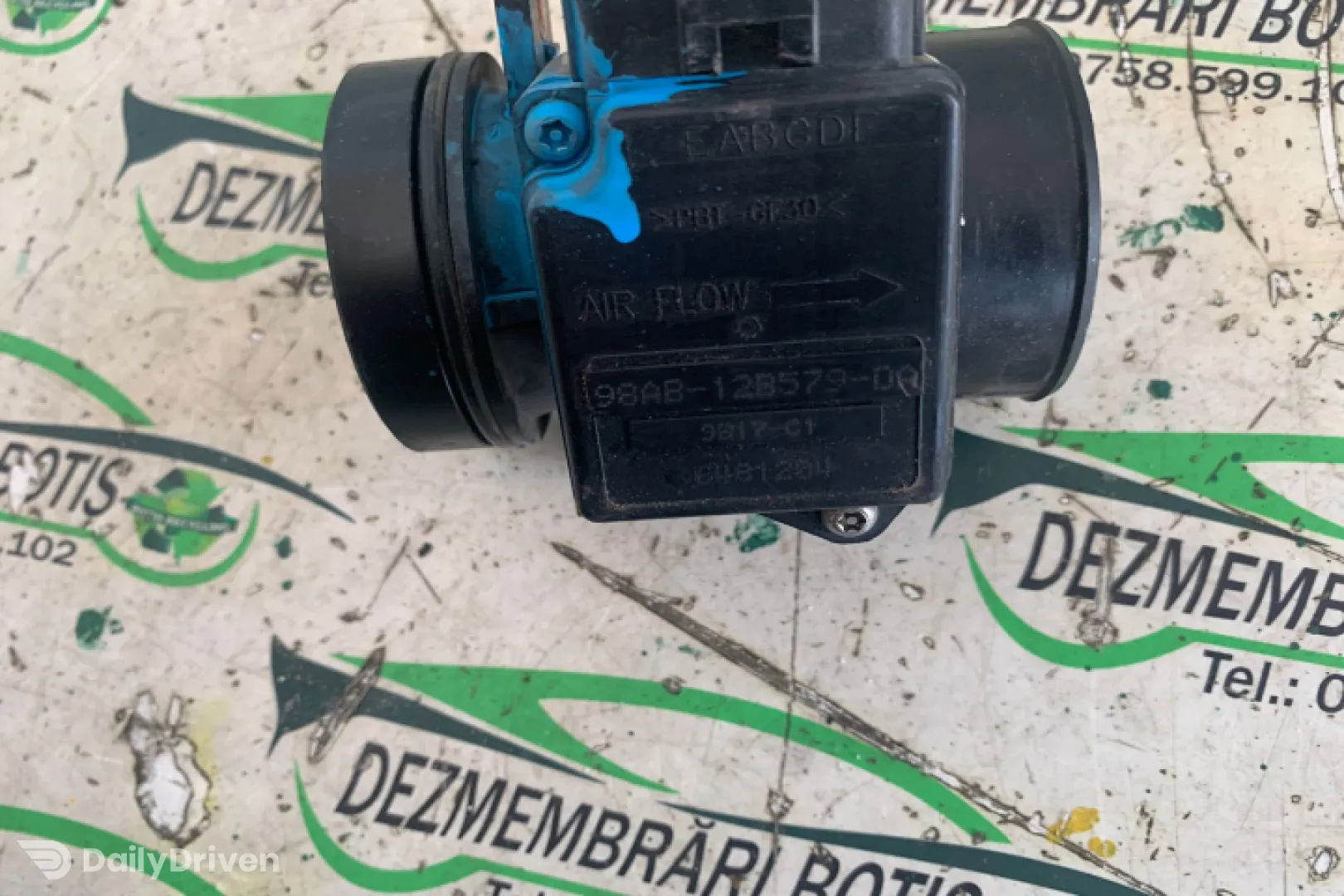 Debitmetru aer 98AB-12B579-DA Ford Focus  [1998 - 2004] Hatchback 3-usi 1.6 MT (101 hp)