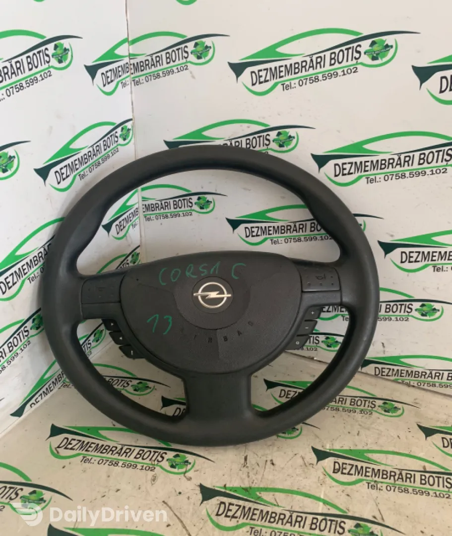 Volan cu comenzi Opel Corsa C [2000 - 2003] Hatchback 3-usi 1.2 Easytronic (75 hp)