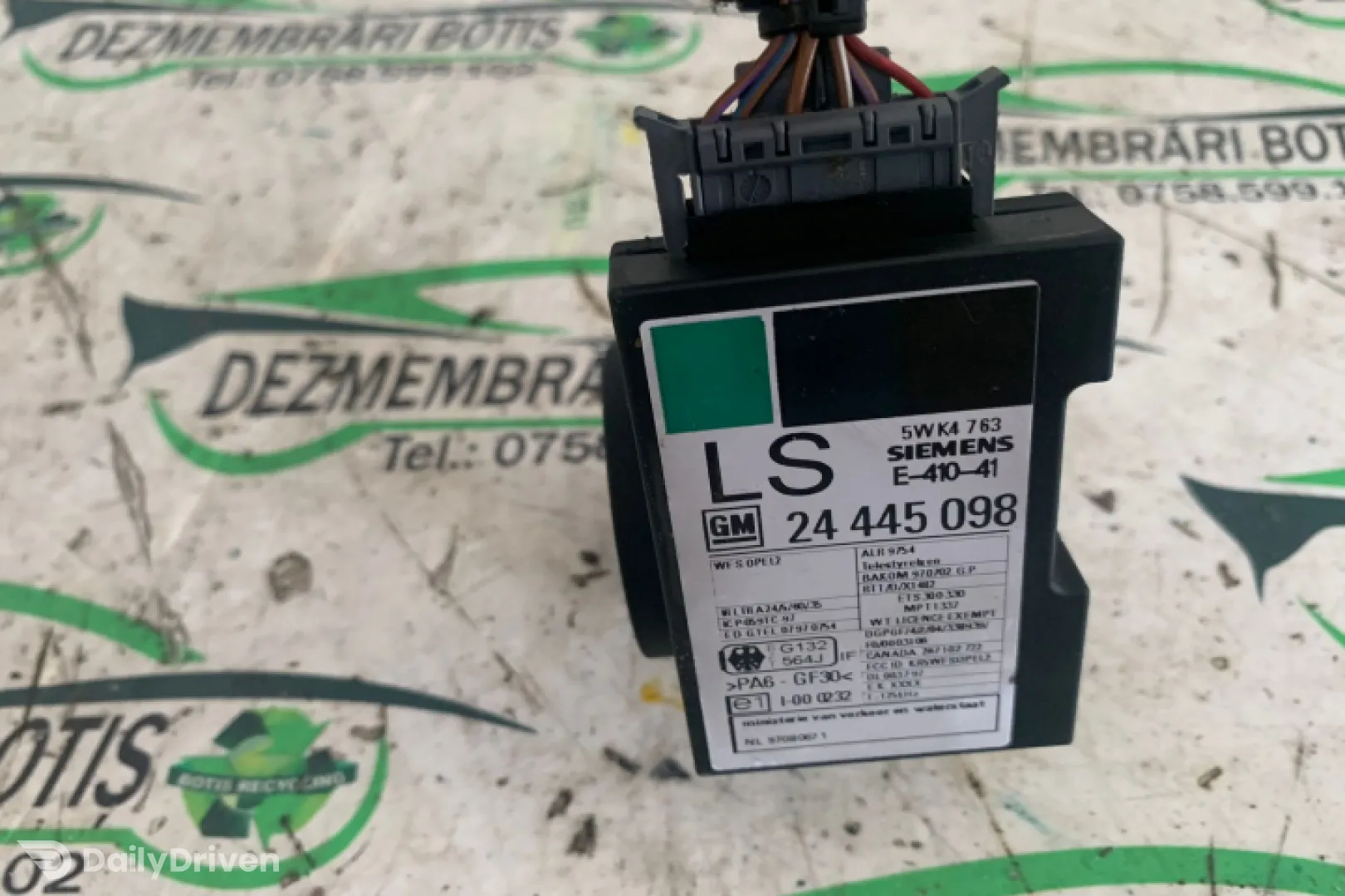 Imobilizator 24 445 098 Opel Astra G [1998 - 2009] Hatchback 5-usi 1.2 MT (75 hp)