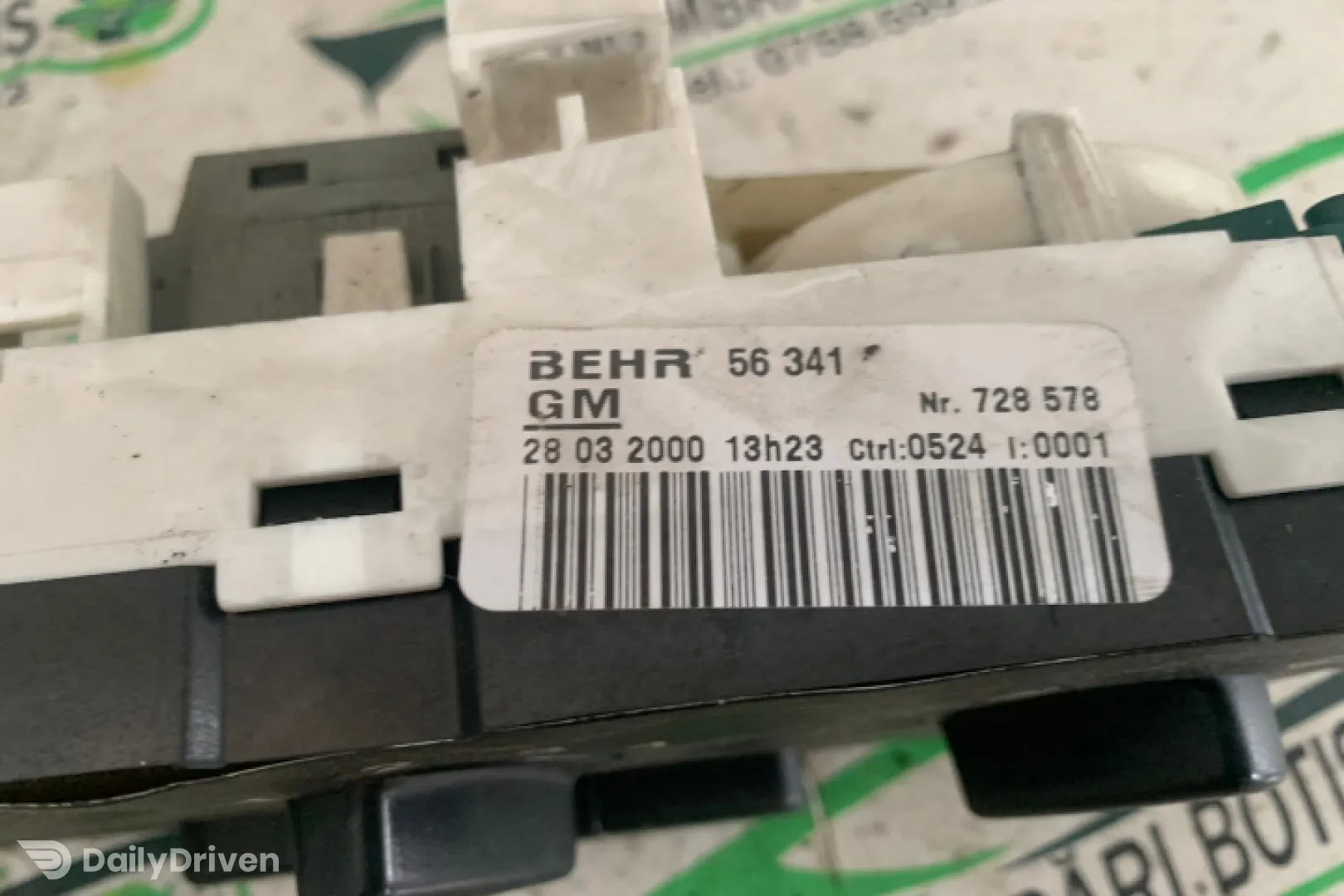 Comanda AC Opel Astra G [1998 - 2009] wagon 5-usi 1.7 DTi MT (75 hp)