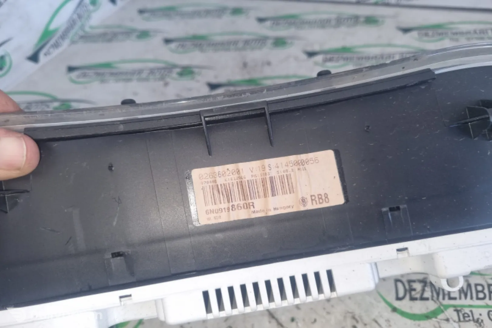 Ceasuri bord 6N0919860R Volkswagen VW Polo 3 6N [1994 - 2001] Hatchback 3-usi 1.0 MT (50 hp)