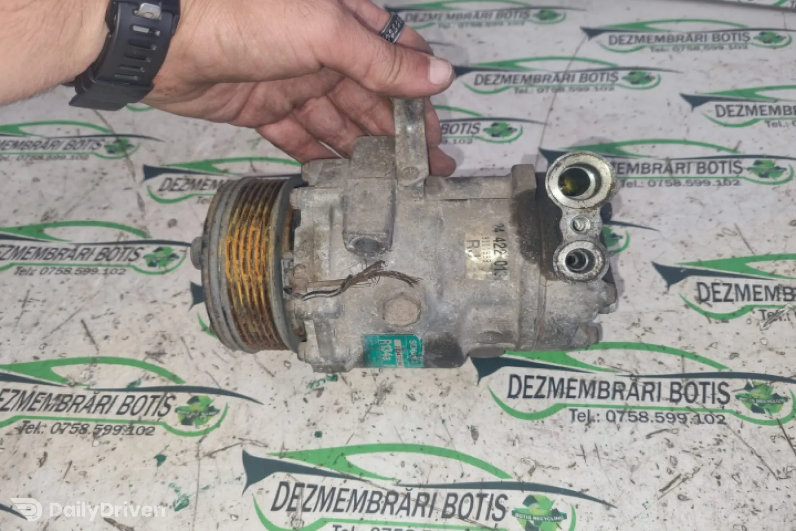 compresor AC DEFECT MUFA R134A 24422013 Opel Astra G [1998 - 2009] wagon 5-usi 1.7 DTi MT (75 hp)