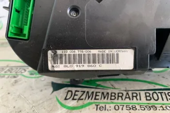 Ceasuri bord 8L0 919 860 C Audi A3 8L [1996 - 2000] Hatchback 3-usi 1.6 MT (101 hp)
