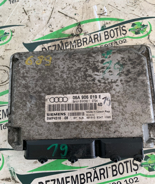 Calculator motor ECU 06A 906 019 E Audi A3 8L [1996 - 2000] Hatchback 3-usi 1.6 MT (101 hp)