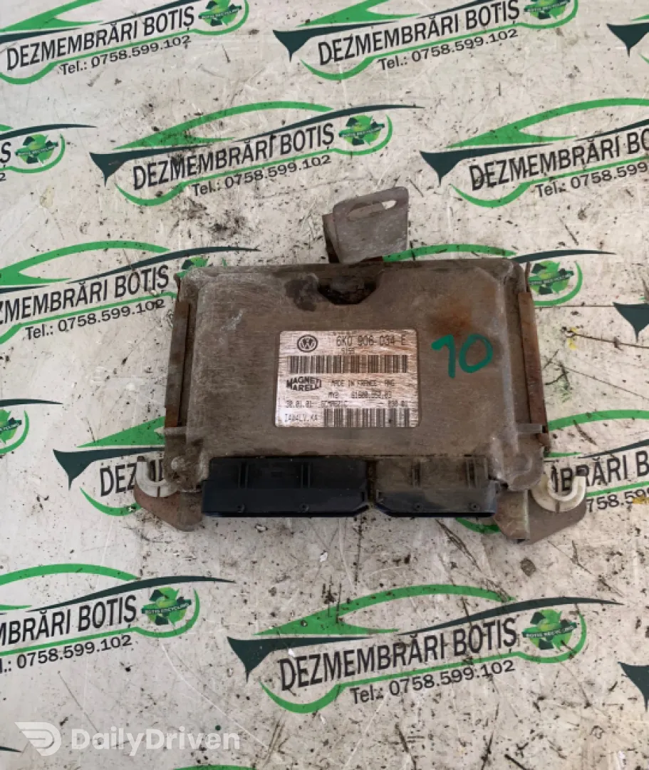 Calculator motor ECU 6K0 906 034 E Volkswagen VW Polo 3 6N [1994 - 2001] Classic Sedan 1.4 MT (75 hp)