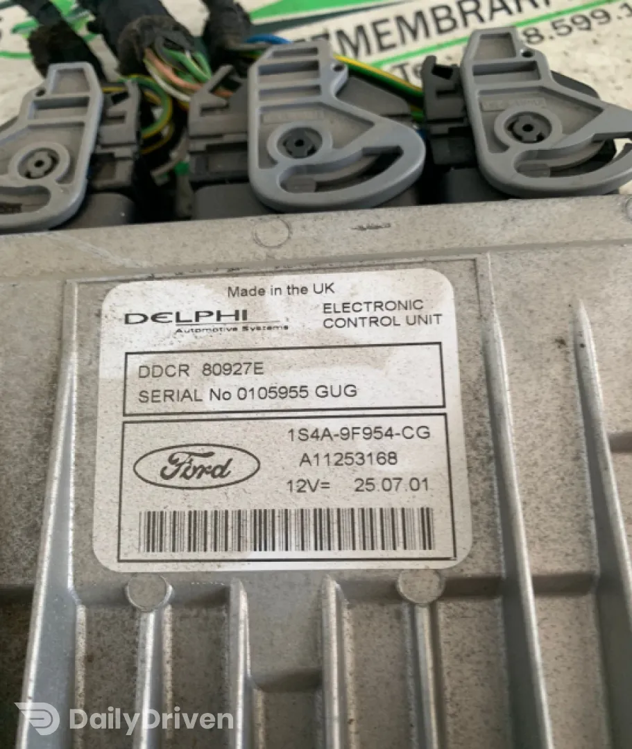 Calculator motor ECU 1S4A-9f954-CG Ford Focus  [1998 - 2004] wagon 5-usi 1.8 TDCi MT (115 hp)