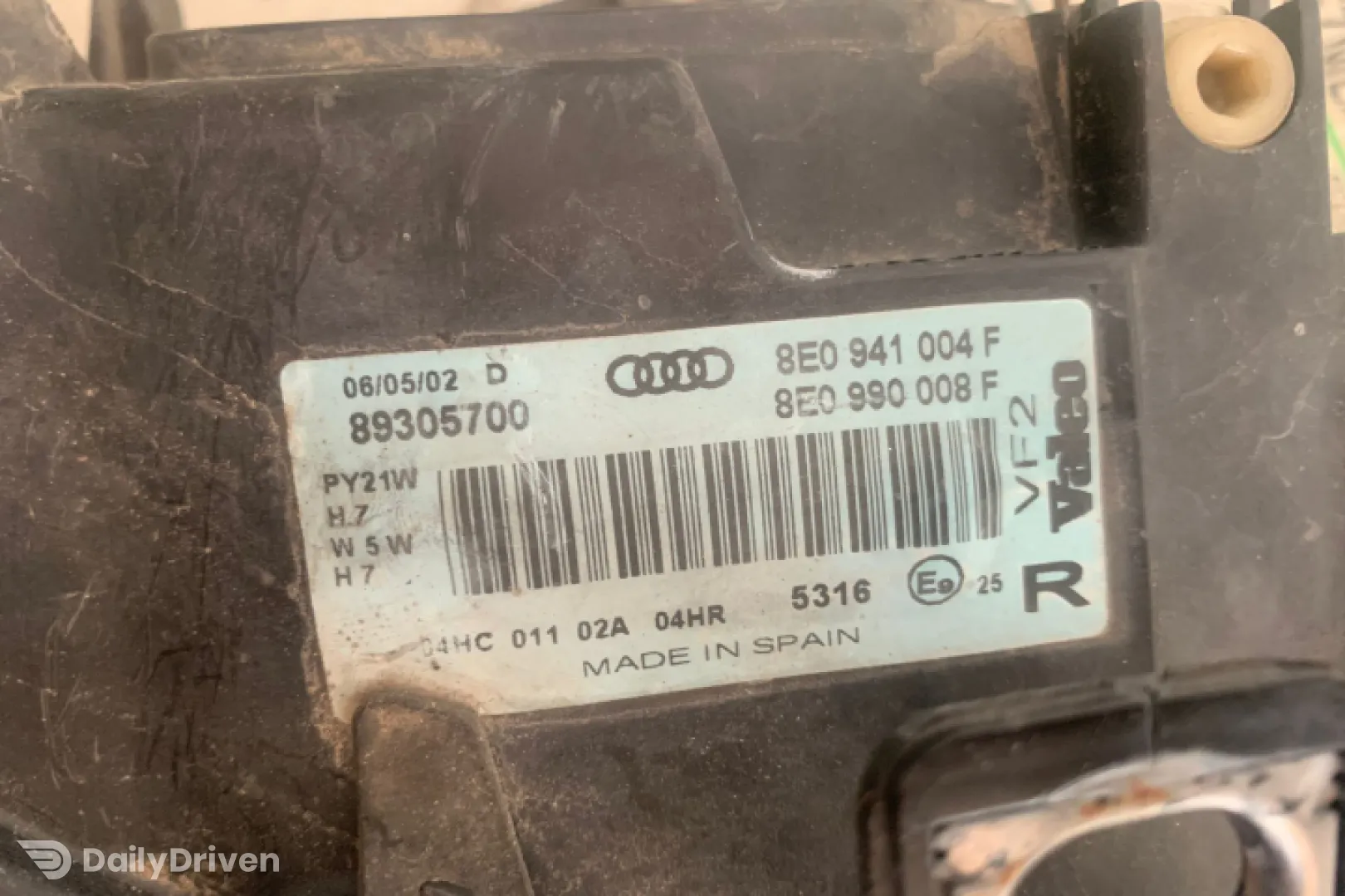 Far dreapta Valeo Audi A4 B6 [2000 - 2005] Sedan 1.9 TDI 5MT (130 hp)