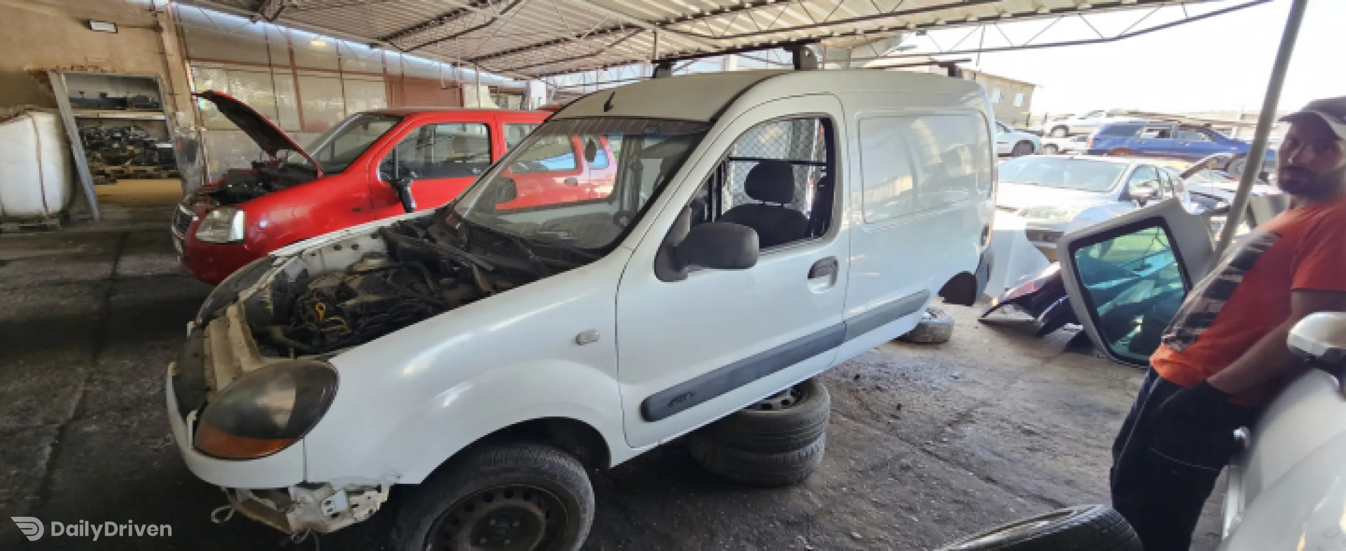 Suport rola accesorii Renault Kangoo  [facelift] [2003 - 2009] Passenger minivan 1.5 dCi MT (80 hp)