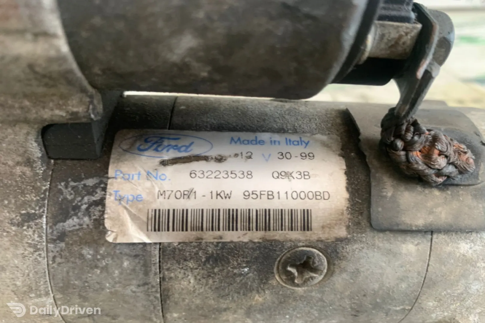 Electromotor Ford Fiesta 4 [1996 - 2000] Hatchback 3-usi 1.3 MT (59 hp)