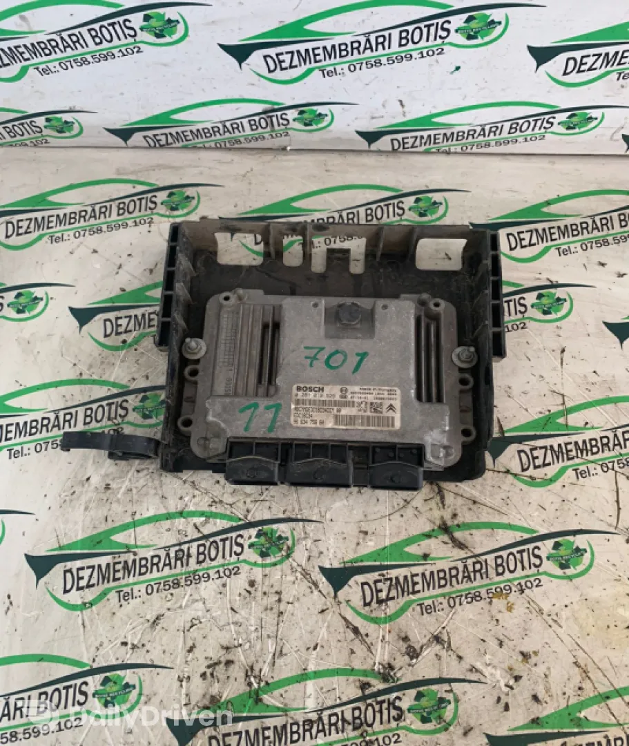 Calculator motor ECU 0 281 012 529 Citroen C3  [2002 - 2010] Hatchback 1.4 HDi MT (70 hp)