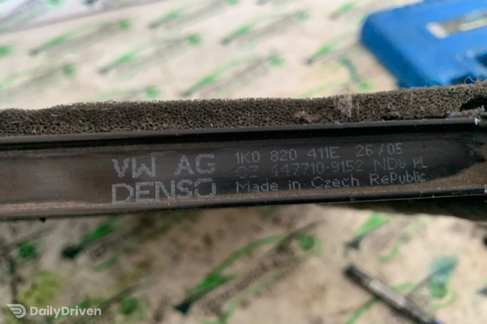 Radiator clima Denso 1k0 820 411E Volkswagen VW Golf 5 [2003 - 2009] Hatchback 5-usi 1.9 TDI MT (90 hp)