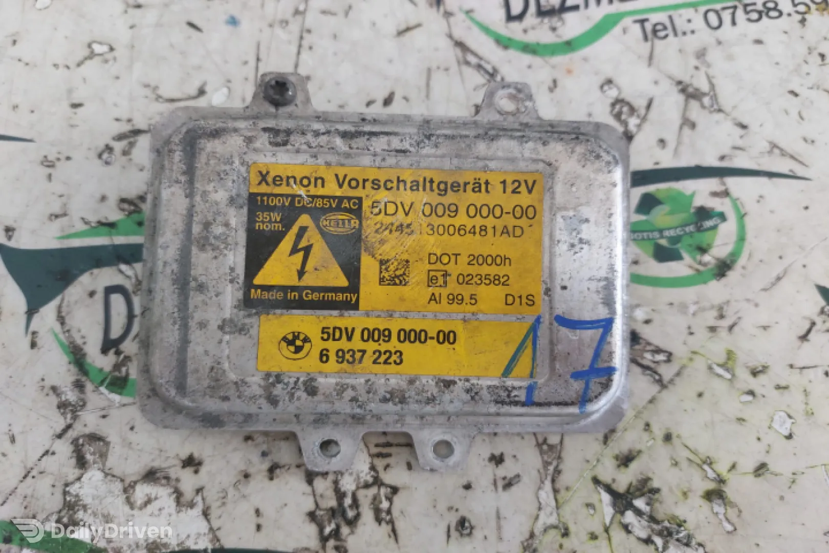 Balast Xenon BMW Seria 7 E65/E66 [2001 - 2005] Sedan 4-usi 730d AT (218 hp)