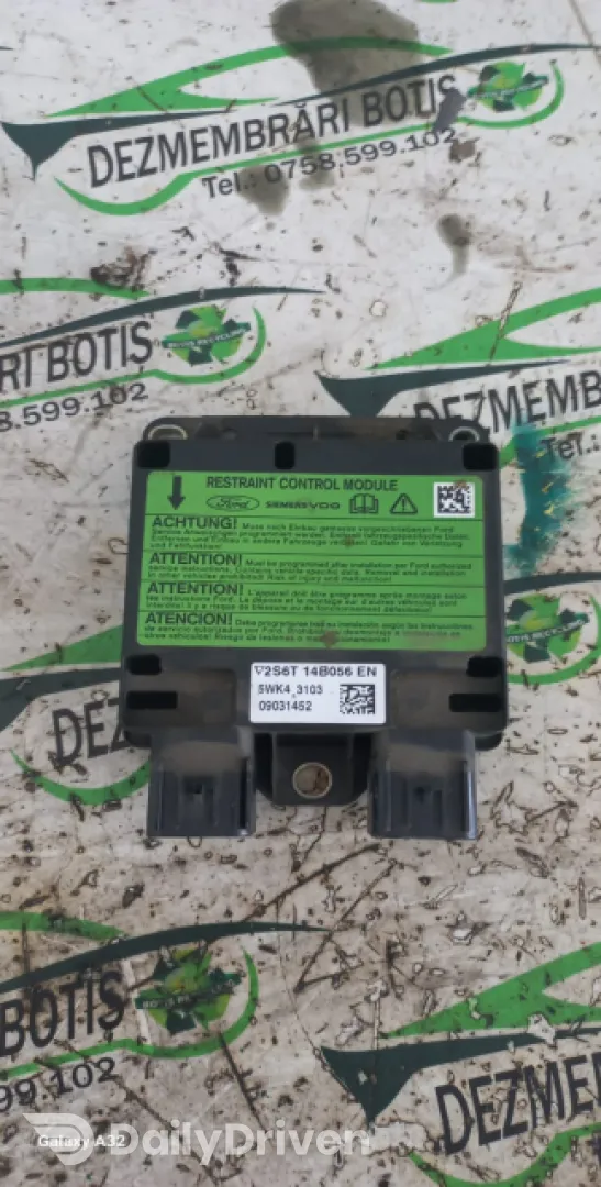 Calculator airbag 2S6T 14B056 EN Ford Fiesta 5 [2001 - 2007] Hatchback 5-usi 1.4 MT (80 hp)