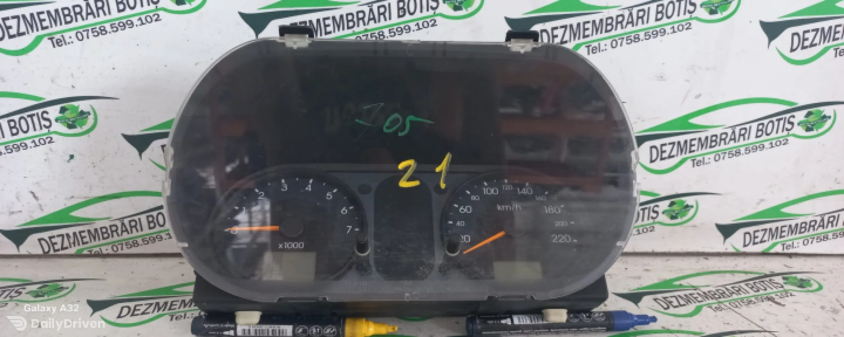 Ceasuri bord Ford Fiesta 5 [2001 - 2007] Hatchback 5-usi 1.4 MT (80 hp)