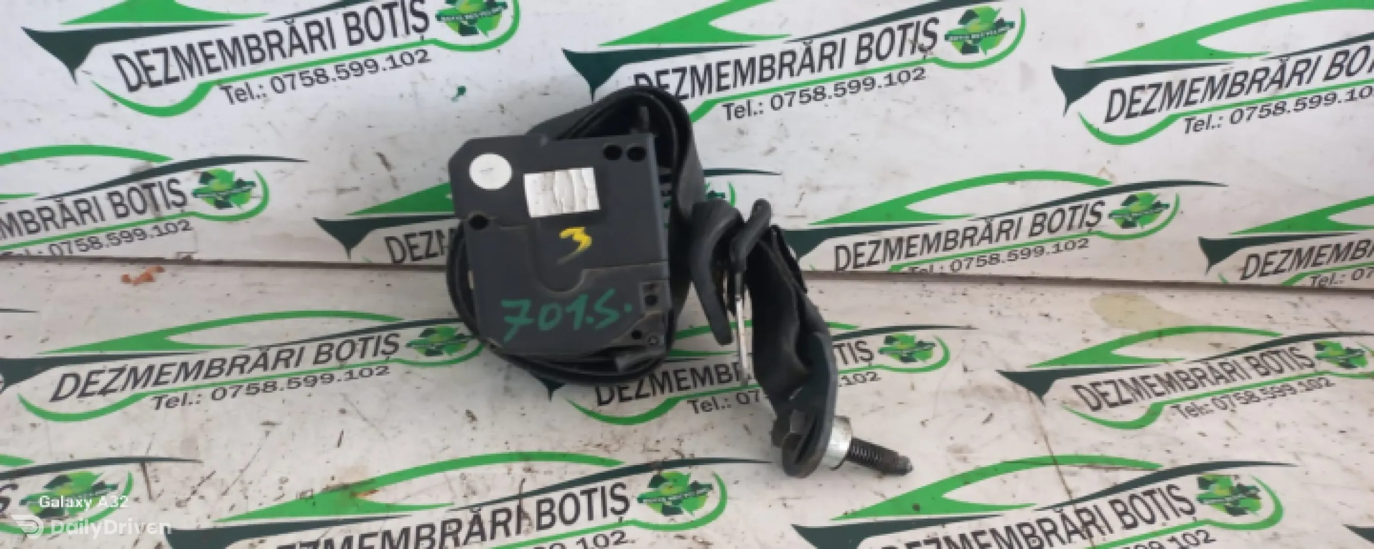 Centura siguranta fata stanga Citroen C3  [2002 - 2010] Hatchback 1.4 HDi MT (70 hp)