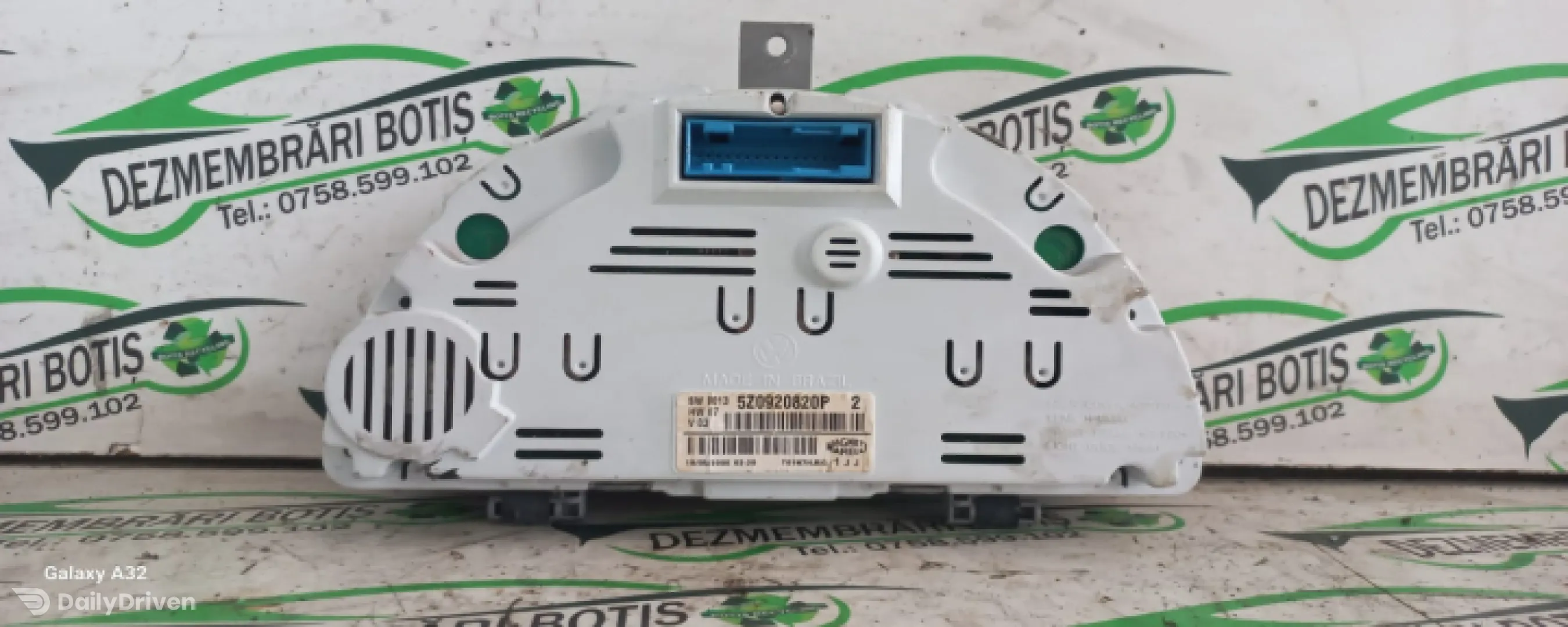 Ceasuri bord Volkswagen VW Fox 2 [facelift] [2005 - 2009] Hatchback 3-usi