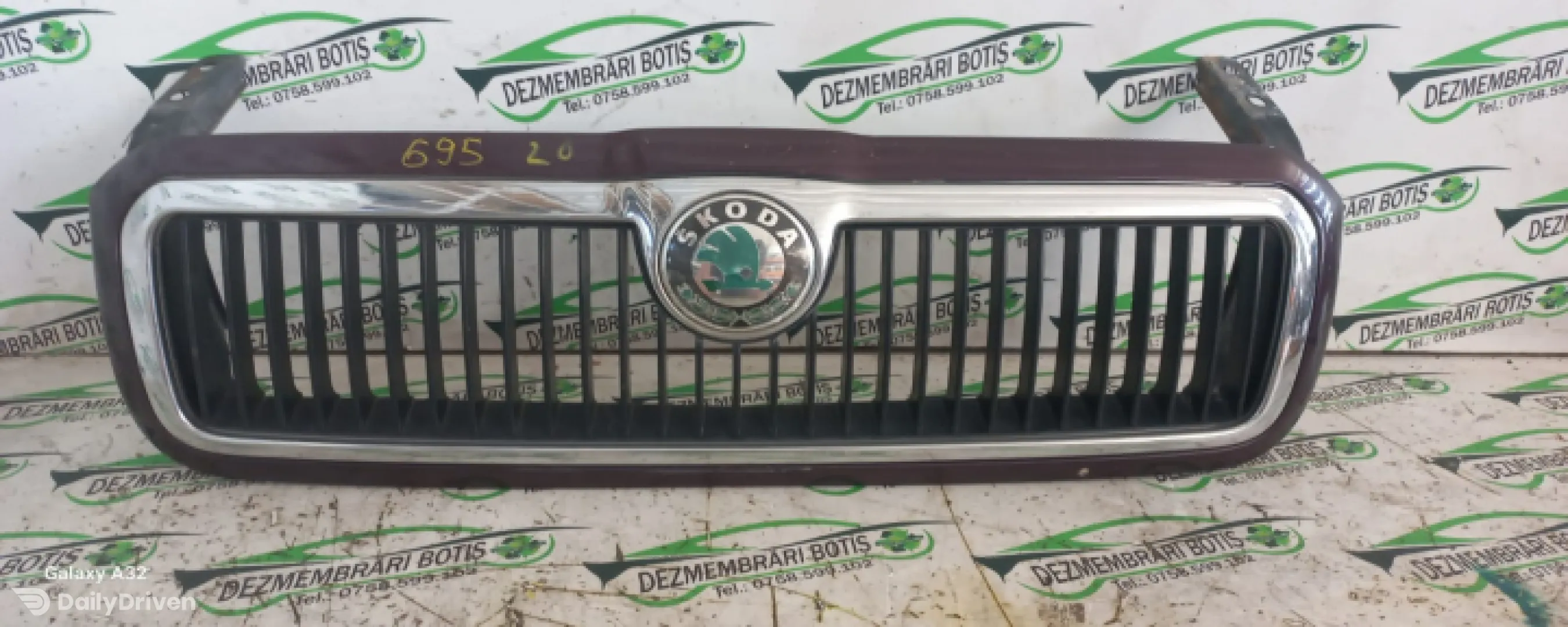 Grila radiator Skoda Octavia  [1996 - 2000] Liftback 5-usi 1.9 TDI MT (110 hp)