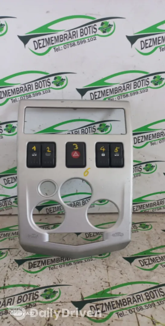 Buton geam pasager fata dreapta Dacia Logan  [2004 - 2008] Sedan 1.5dci MT (65hp)