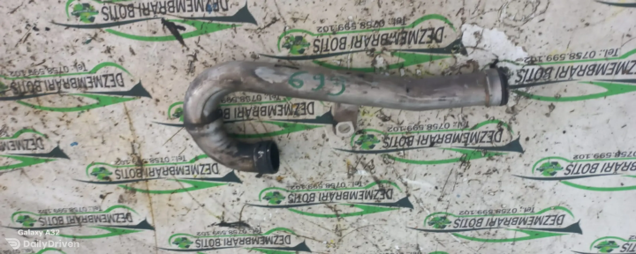 Tubulatura intercooler Renault Kangoo  [facelift] [2003 - 2009] Passenger minivan 1.5 dCi MT (80 hp)