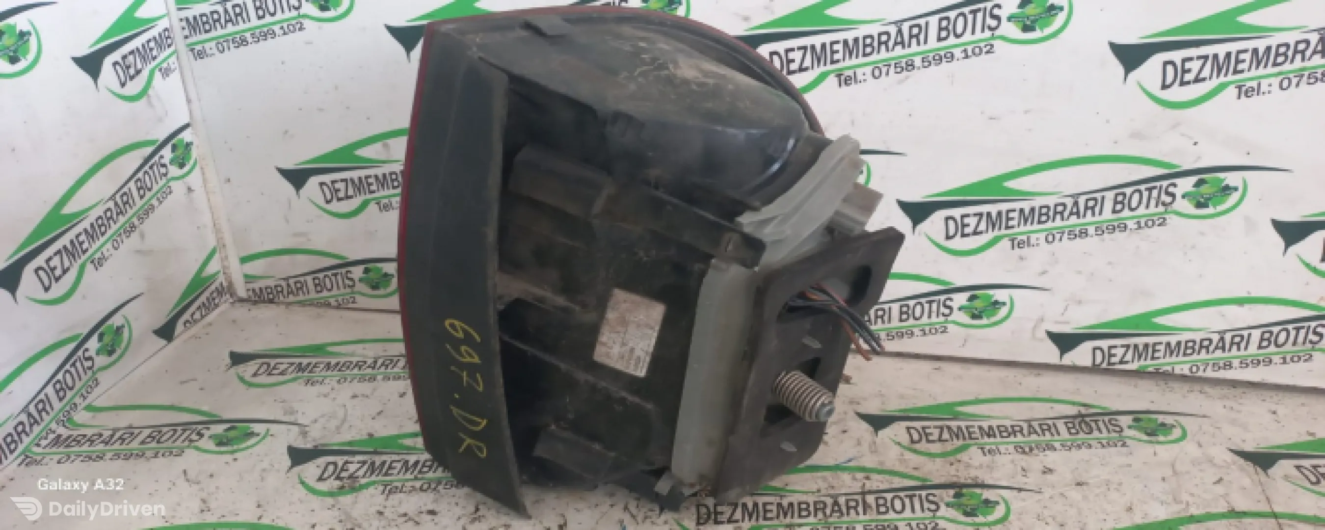 Lampa / Tripla stop dreapta pe aripa Volkswagen VW Fox 2 [facelift] [2005 - 2009] Hatchback 3-usi