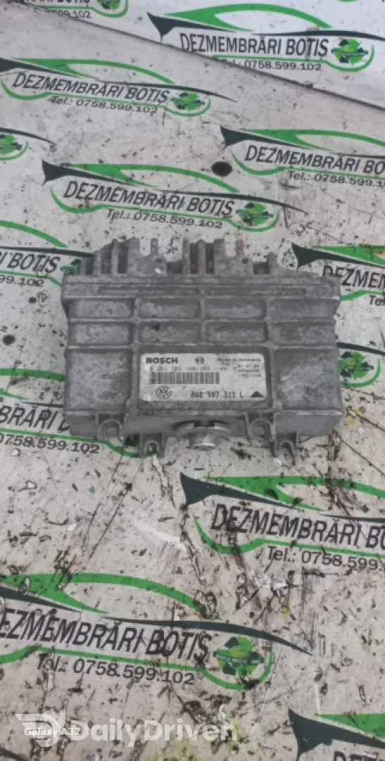 Calculator motor ECU 8A0 907 311 L Volkswagen VW Passat B4 [1993 - 1997] Sedan 1.8 MT (90 hp)