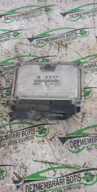 Calculator motor ECU 038 906 012 HR Skoda Fabia 6Y [facelift] [2004 - 2007] Combi wagon 1.9 SDI MT (64 hp)